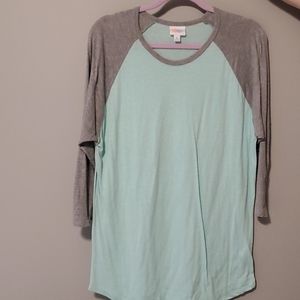 Lularoe 3/4 sleeve t shirt
